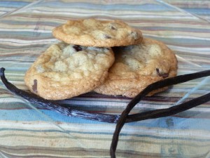 Triple-Vanilla Chocolate Chip Cookies
